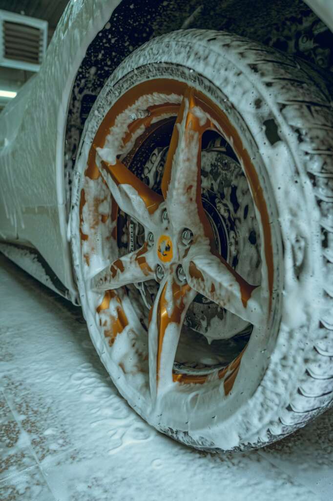 Nettoyage jantes et pneus voiture en Isère